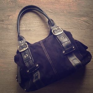Kelly & Katie Navy Handbag